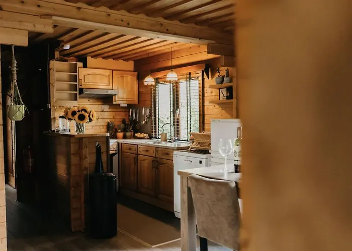 Cosy And Romantic Forest House Dağ evi